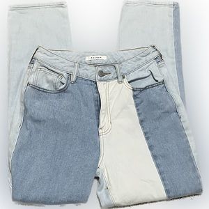 PacSun Color Block Jeans